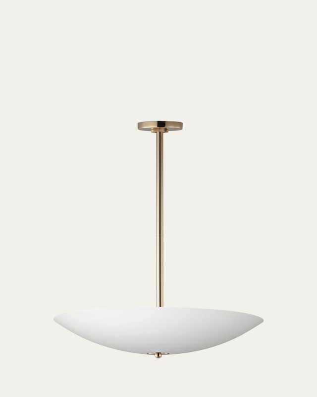 Vesta 24" White LED Pendant